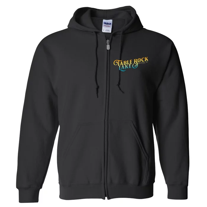 Table Rock Lakes Missouri Full Zip Hoodie