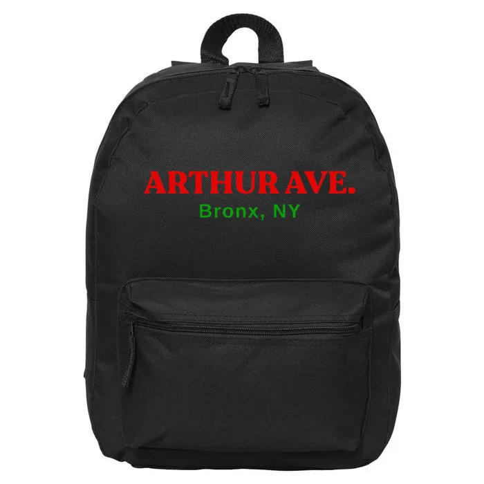 The Real Little Italy Arthur Ave Bronx Ny 16 in Basic Backpack