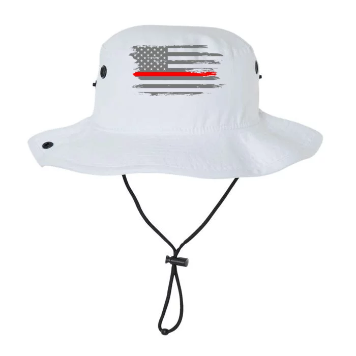 Thin Red Line Fire Fire And Rescue American Flag Gift Legacy Cool Fit Booney Bucket Hat