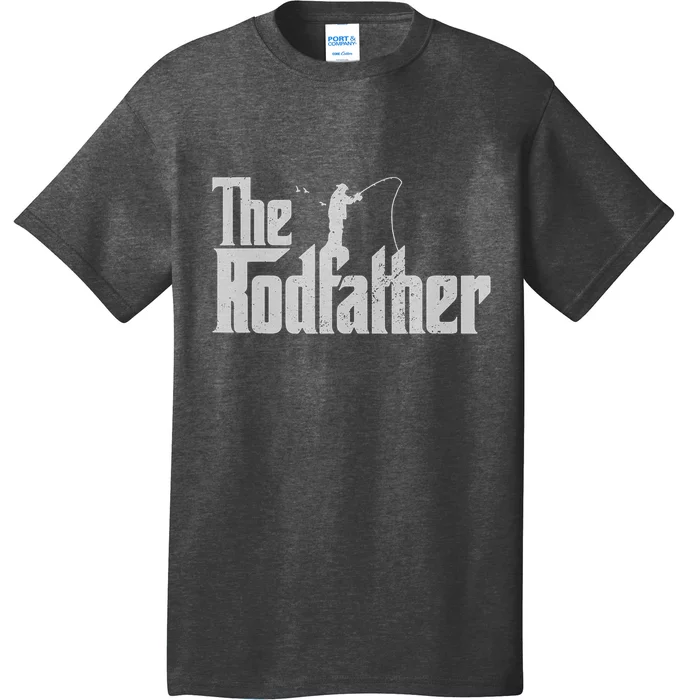 The Rodfather Lover Rod Fish Dad Fisherman Funny Fishing Gifts T-Shirt