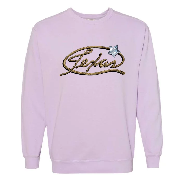 Texas Rope Logo Garment-Dyed Sweatshirt