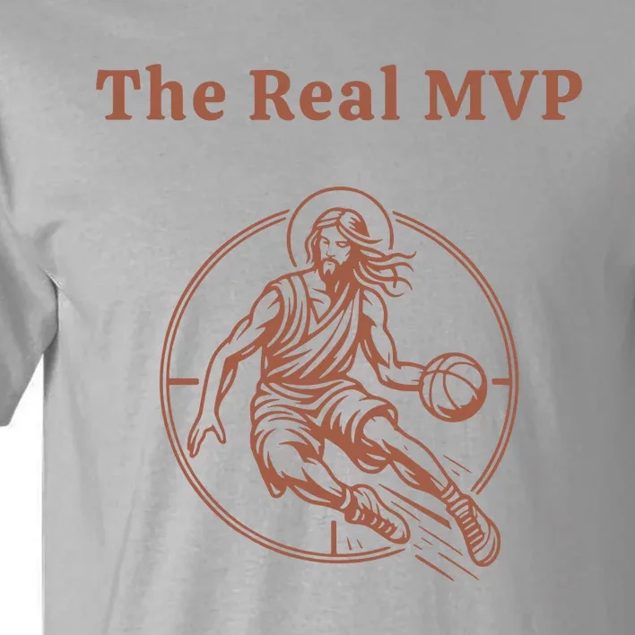 The Real Mvp Jesus Tall T-Shirt