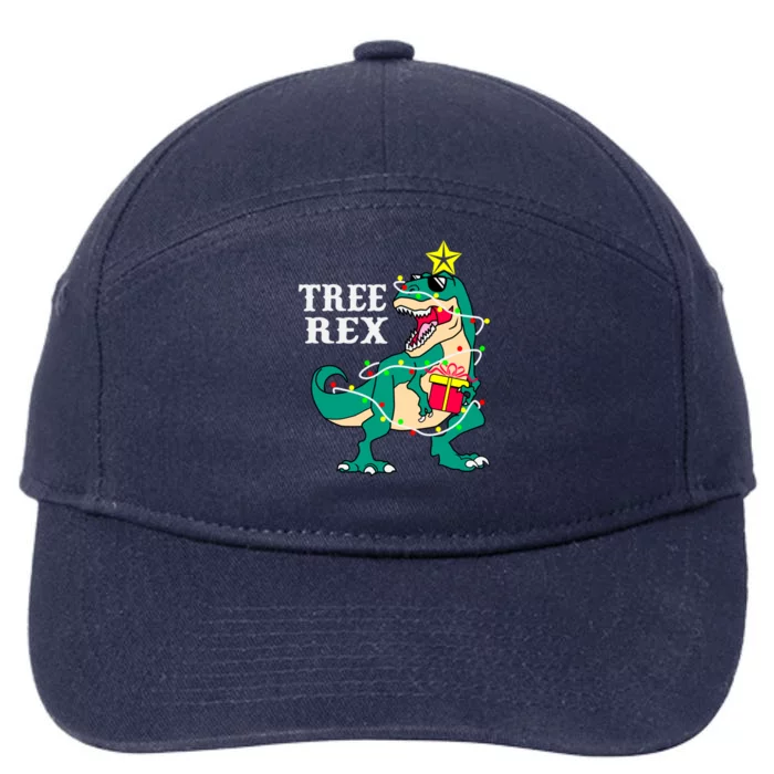 Tree Rex Meaningful Gift 7-Panel Snapback Hat