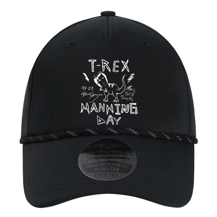 T Rex Manning Day Retro 90s Performance The Dyno Cap