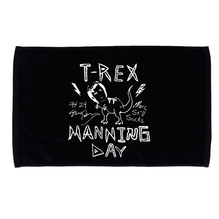 T Rex Manning Day Retro 90s Microfiber Hand Towel