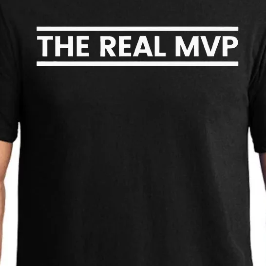 The Real Mvp Funny Pajama Set