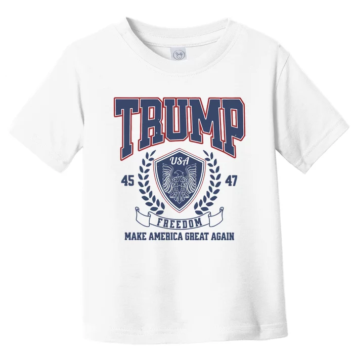 The Return Make America Great Again Donald Trump 47 2024 Toddler T-Shirt