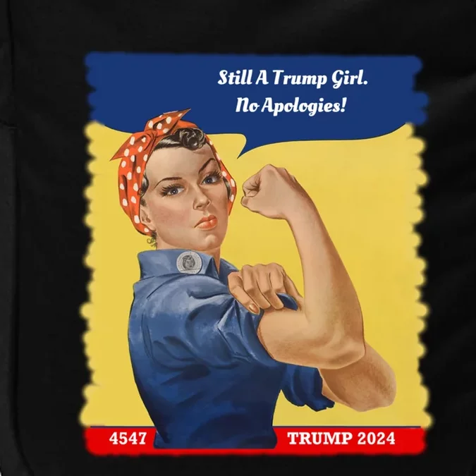 Trump Rosie No Apologies 2024 Gift Impact Tech Backpack