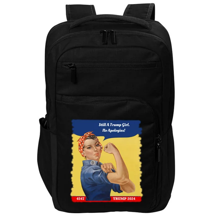 Trump Rosie No Apologies 2024 Gift Impact Tech Backpack