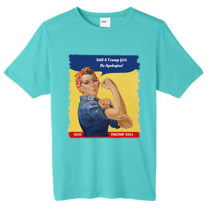 Trump Rosie No Apologies 2024 Gift ChromaSoft Performance T-Shirt