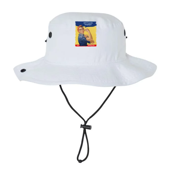 Trump Rosie No Apologies 2024 Gift Legacy Cool Fit Booney Bucket Hat