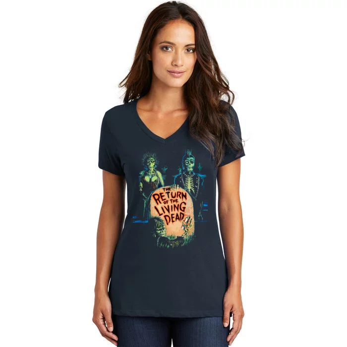 The Return Of The Living Dead Women's V-Neck T-Shirt