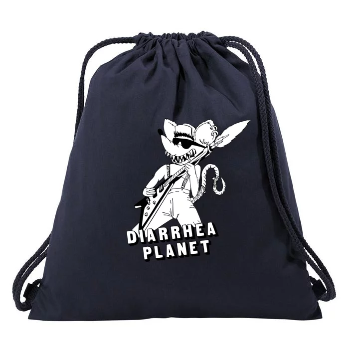 The Rat Of Diarrhea Cool Vector Design Drawstring Bag