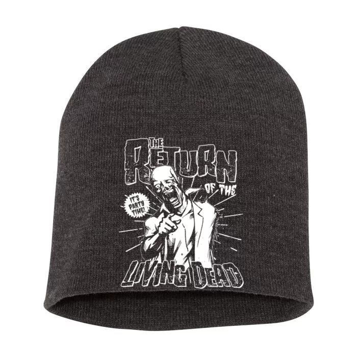 The Return Of The Living Dead It's Zombie Party Time Short Acrylic Beanie