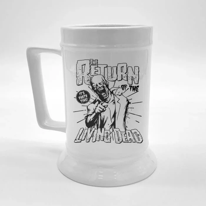 The Return Of The Living Dead It's Zombie Party Time Front & Back Beer Stein