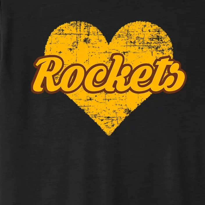 Titusville Rockets Over Heart ChromaSoft Performance T-Shirt