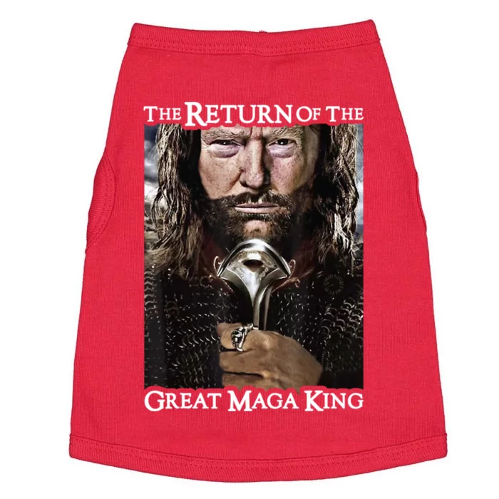 The Return Of The Great Maga King Donald Trump Doggie Tank