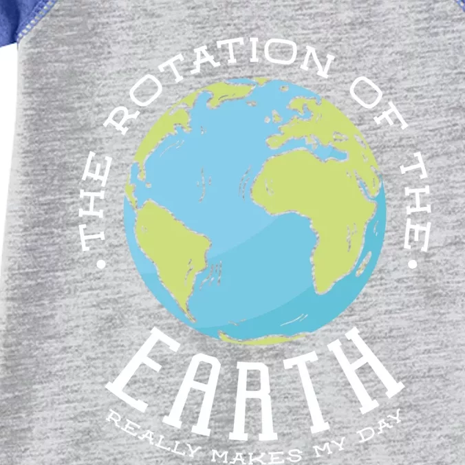 The Rotation Of The Earth Really Makes My Day Earth Day Meaningful Gift Infant Baby Jersey Bodysuit