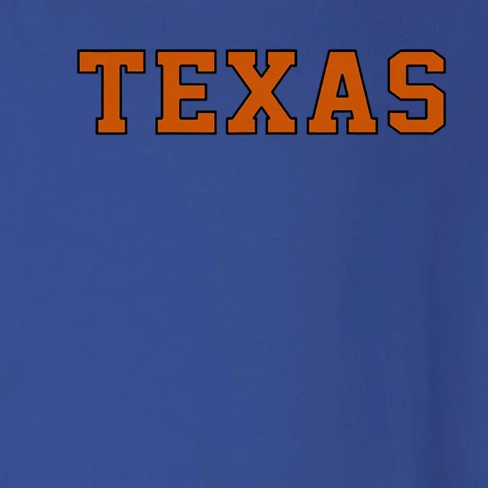 Texas Retro Orange Gift Toddler Long Sleeve Shirt