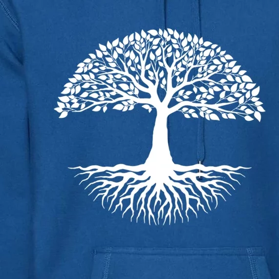 Tree Roots Of Life Cool Mother Earth Day Gift Nature Lover Gift Premium Hoodie