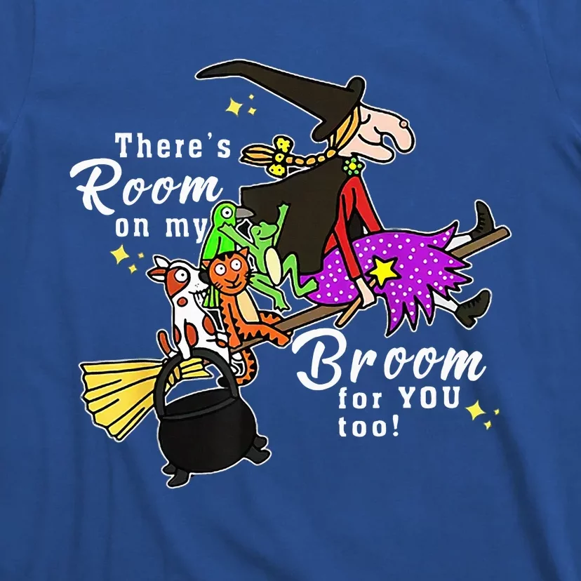 ThereS Room On My Broom For You Too Teacher Halloween T-Shirt