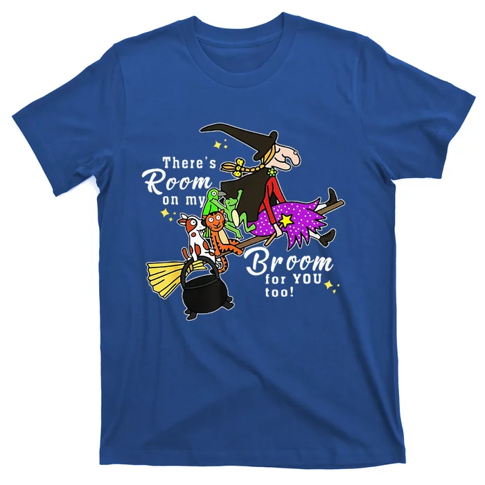 ThereS Room On My Broom For You Too Teacher Halloween T-Shirt