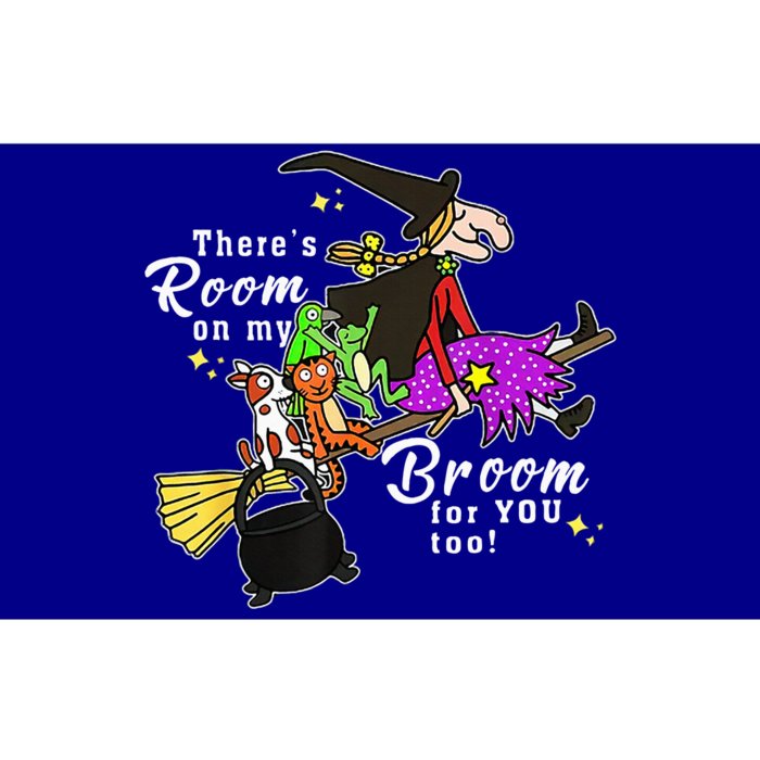 ThereS Room On My Broom For You Too Teacher Halloween Bumper Sticker