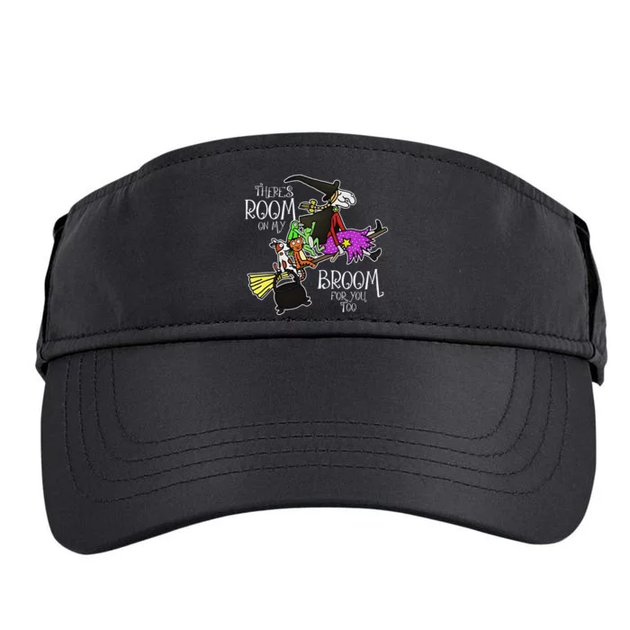 ThereS Room On My Broom For You Too Adult Drive Performance Visor