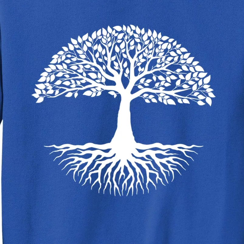 Tree Roots Of Life Cool Mother Earth Day Gift Tall Sweatshirt