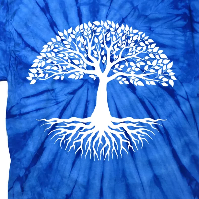 Tree Roots Of Life Cool Mother Earth Day Gift Tie-Dye T-Shirt