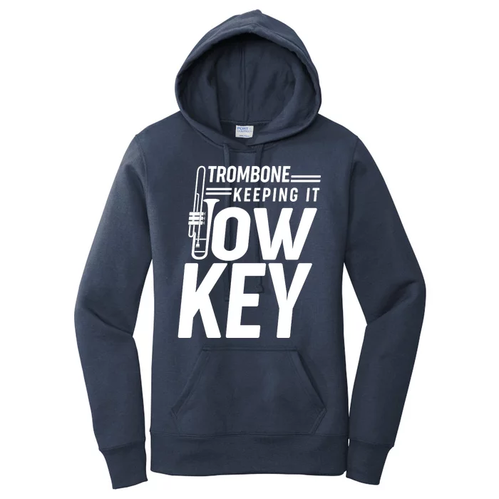 Trombone Keeping It Low Key Women's Pullover Hoodie