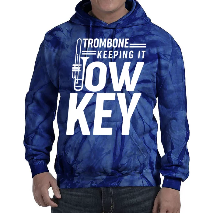 Trombone Keeping It Low Key Tie Dye Hoodie