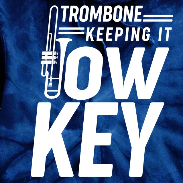 Trombone Keeping It Low Key Tie Dye Hoodie