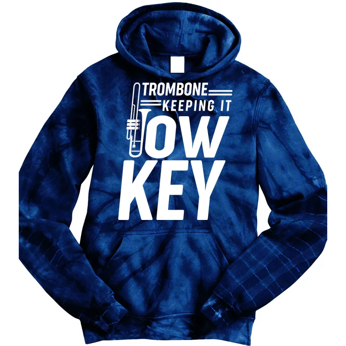 Trombone Keeping It Low Key Tie Dye Hoodie