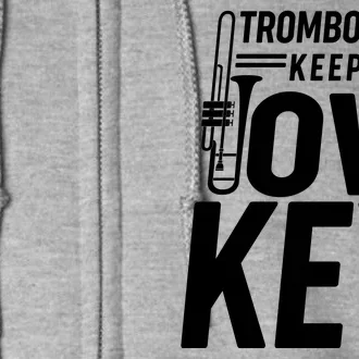 Trombone Keeping It Low Key Full Zip Hoodie