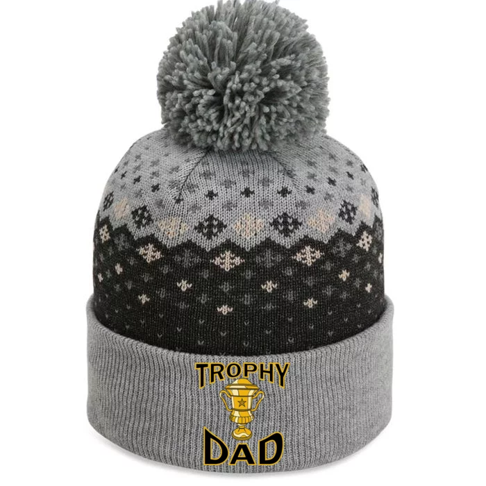 Trophy Dad The Baniff Cuffed Pom Beanie