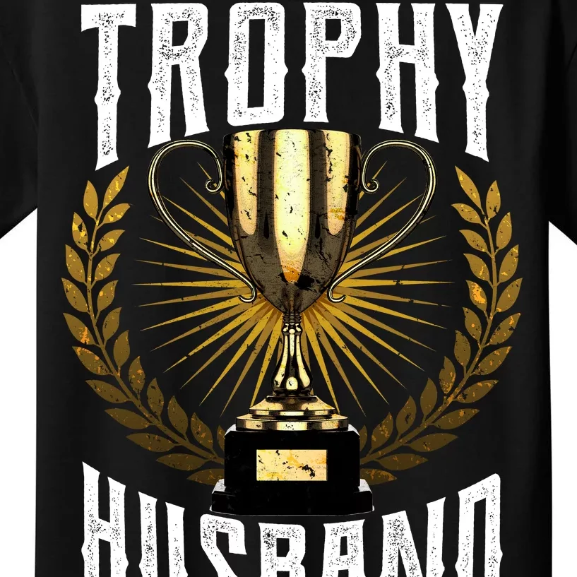 Trophy Husband Kids T-Shirt