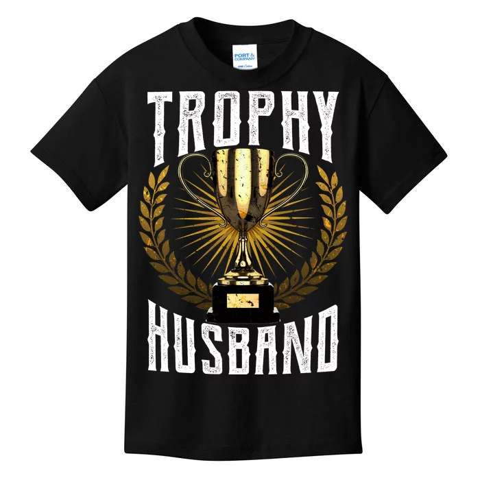 Trophy Husband Kids T-Shirt