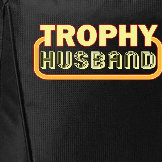 Trophy Husband Funny Retro City Backpack