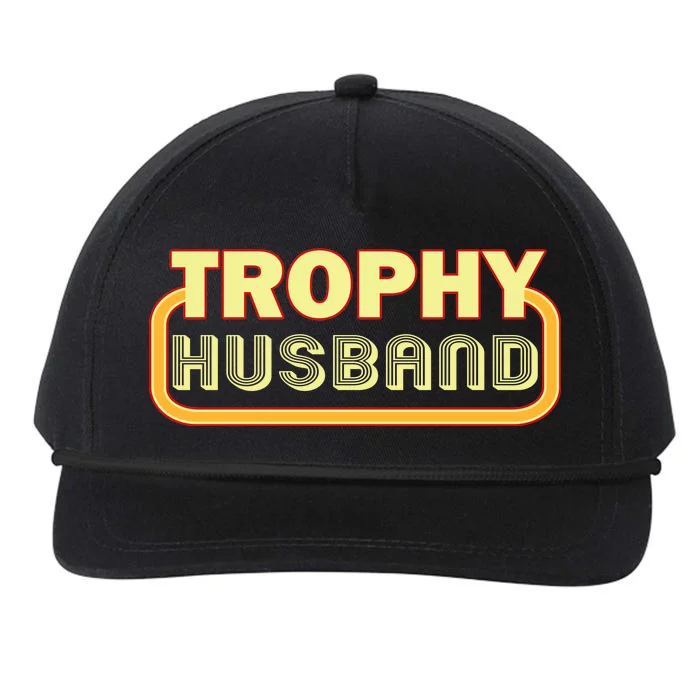 Trophy Husband Funny Retro Snapback Five-Panel Rope Hat