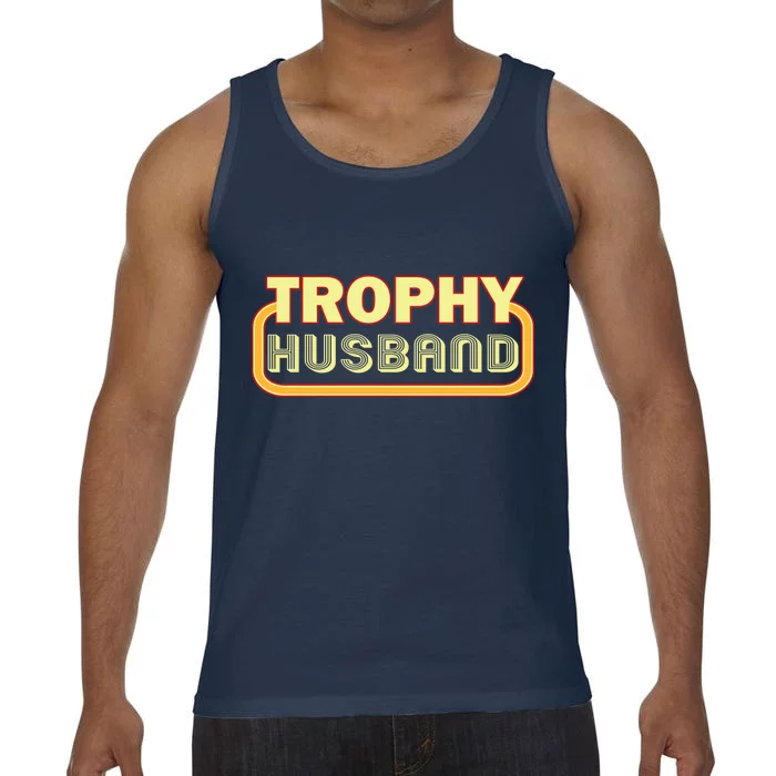 Trophy Husband Funny Retro Comfort Colors® Tank Top