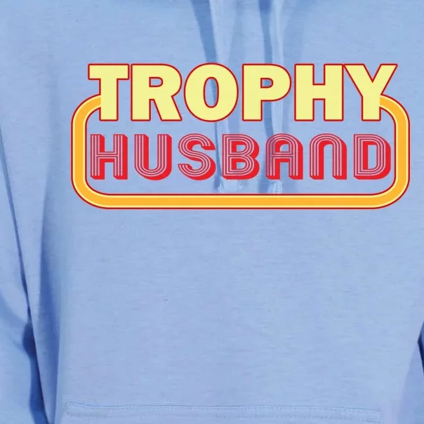 Trophy Husband Funny Retro Unisex Surf Hoodie