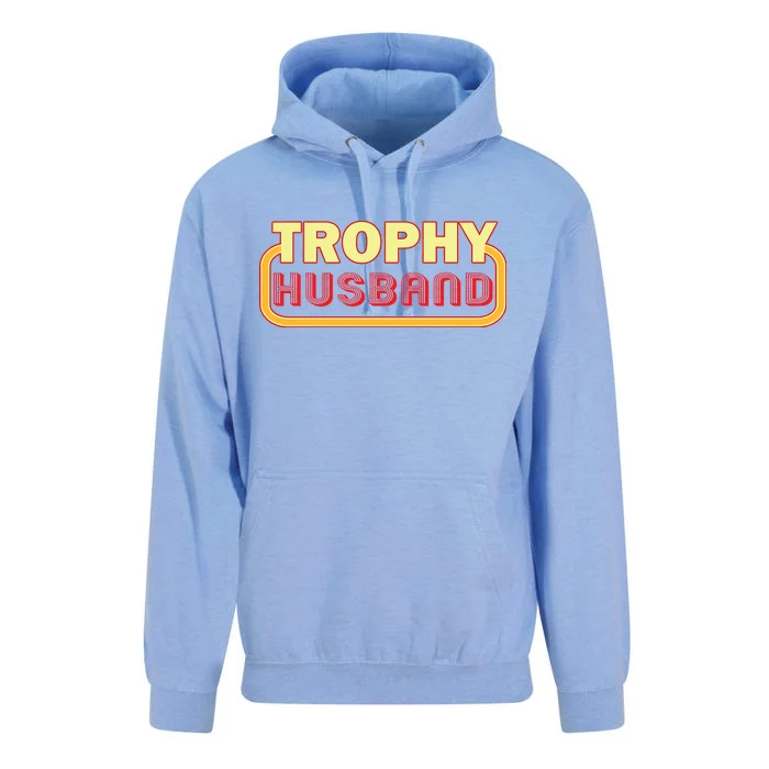 Trophy Husband Funny Retro Unisex Surf Hoodie