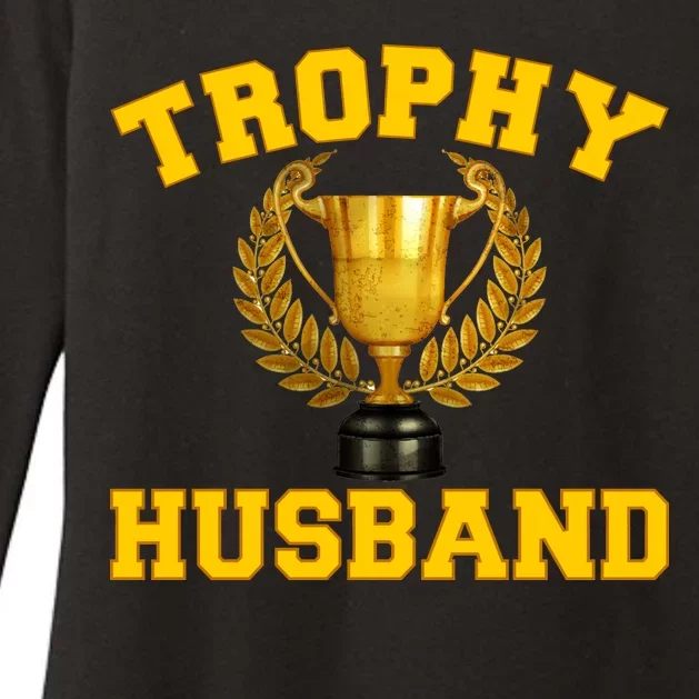 Trophy Husband World's Best Husband Womens CVC Long Sleeve Shirt