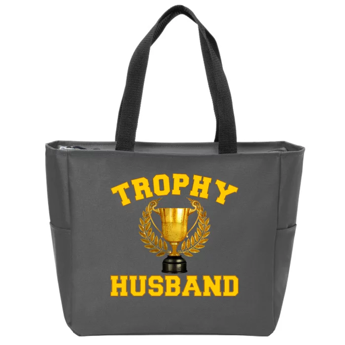 Trophy Husband World's Best Husband Zip Tote Bag