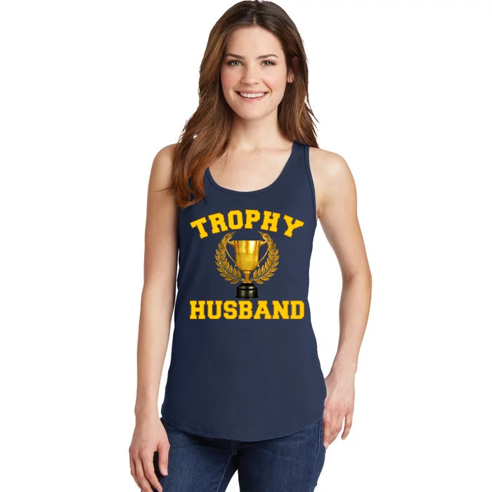 Trophy Husband World's Best Husband Ladies Essential Tank