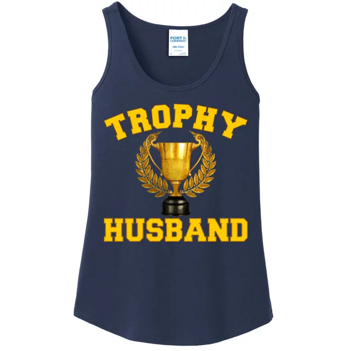 Trophy Husband World's Best Husband Ladies Essential Tank