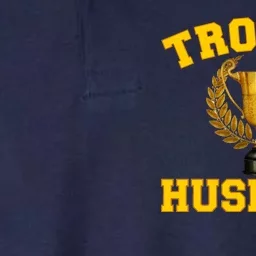 Trophy Husband World's Best Husband Softstyle Adult Sport Polo