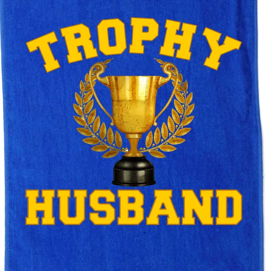 Trophy Husband World's Best Husband Platinum Collection Golf Towel