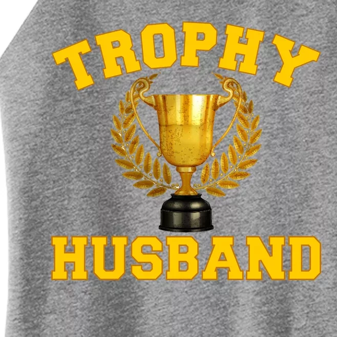 Trophy Husband World's Best Husband Women’s Perfect Tri Rocker Tank